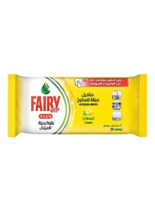Fairy K/wipes Lemon S/p  1x30's