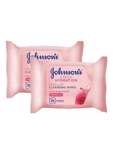 Johnson F/wipes F/hydrtion S/p (25's+25's)