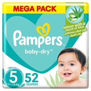 Pampers B/diaper Jnr (5) 3x52's