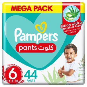 Pampers B/pant E/lrg (6)  1x44's