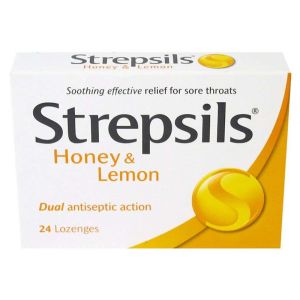 Strepsils Honey&lemon  1x24's