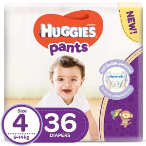 Huggies B/pant (4) 9-14kg 2x36's