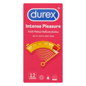 Durex Pleasure Intense  1x12's