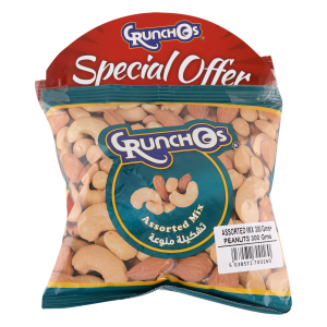 Crunchos Mix Nut Asrt+peanut (300gm+300gm)