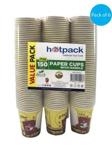 Hotpack Cup Paper W/hndl S/p (3x50's)