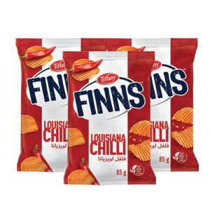 Tiffany Chips Chilli Finns S/p (3x85gm)