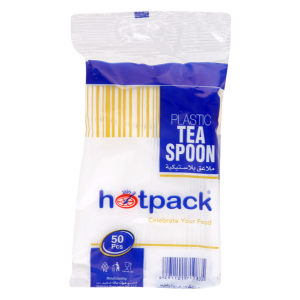 Hotpack Plastic Tea Spoon 40x50's