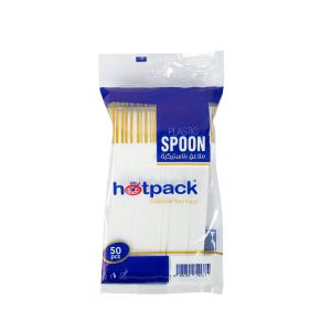 Hotpack Plastic Spoon 40x50's
