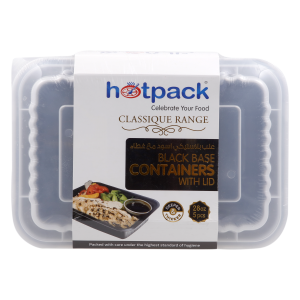 Hotpack M/w Cont Rect 28oz 12x5's  W/lid Bb8366