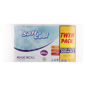 Soft Nc Maxi Roll 1ply T/pk (2x00mtr)