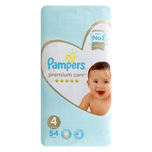 Pampers P/care Lrg (4) S/p  1x54's (12%)