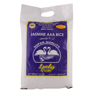 Royal Jasmine Rice Aaa L/grn 10x4.5 Kg (10lbs)