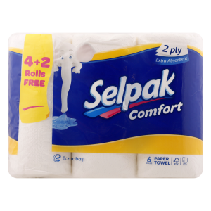 Selpak Kitchen Towel Com 4+2 ('s+2's) 30289.501