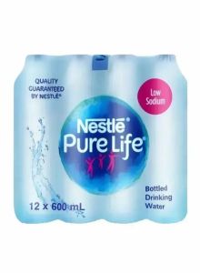 Nestle Water Pure Life Pet S/p 1x(12x600ml)