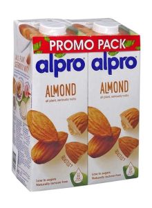 Alpro Drink Almond Orignal S/p (2x1ltr)