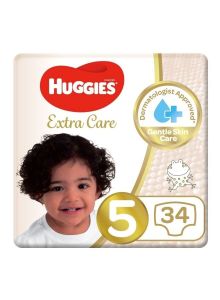 Huggies B/diaper S/f Eco S5 Sp 2x34's