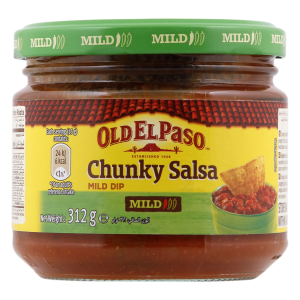 Old Ep Dip Chunky Salsa Mild 6x312gm