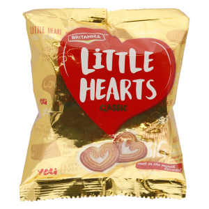 Britannia Little Heart Biscuit 72x50.5gm