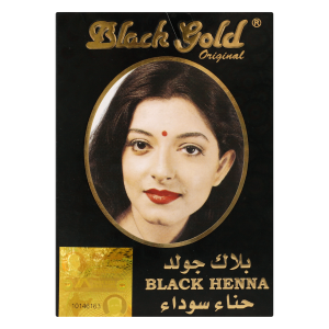 Ind Black Gold Hair Dye Pd Blk (6xgm)