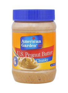 American D Peanut Butter Crnch 12x510gm