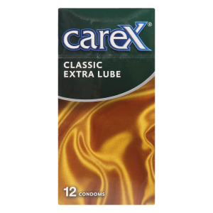 Carex Condom Clasc Ext/lube  1x12's