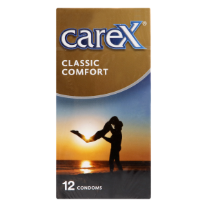 Carex Condom Clasc Cmfort  1x12's