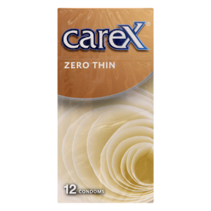 Carex Condom Zero Thin 12x12's  Sknthin