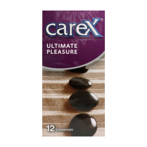 Carex Condom Ultimate Plesure 12x12's Super 3 In 1