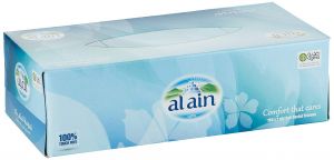 Al Ain Facial Tissue S/p 2ply 5x150's