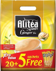 Alitea Sig Ginger Tea Pouch 25+5sx20gm