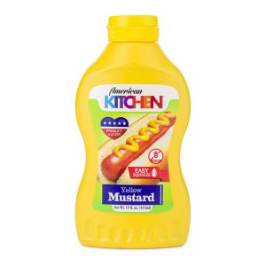 American Kitchen Yellow Mustard 14 Oz