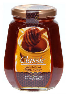 Classic Pure Honey Bottle 12x500ml