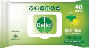 Dettol A/bact Wipes 1x40s