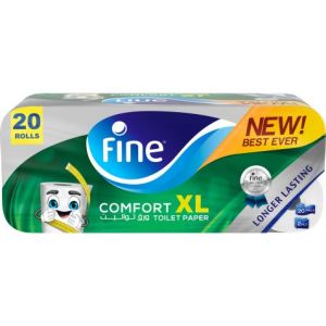 Fine Toilet Roll Cmfrt Xl S/p 1x20s