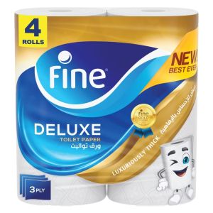 Fine Toilet Roll Delux 3Ply 1x4’s