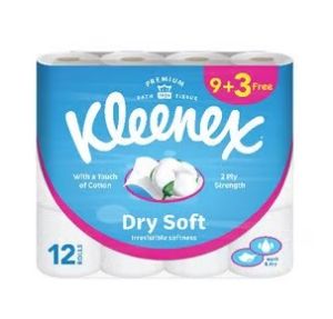 Kleenex Bath Tissue White 9+3 1x