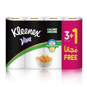 Kleenex K/roll Calorie Viva3+1 1x4's