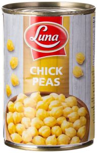 Luna Canned Chick peas S/P 6X380GM