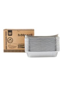 Hotpack Cont Alum 8389+lid S/p 4x50's