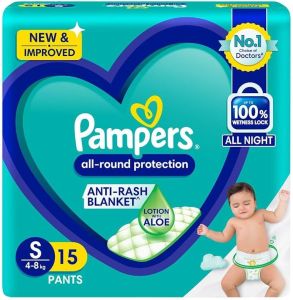 Pampers B/diaper 15+ (7) 1x30s