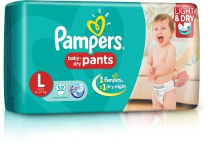 Pampers B/pant Maxi (4) 1x52s