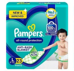 Pampers P/care Lrg (4) 1x23s