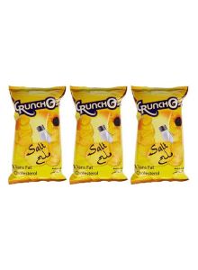 Crunchos Chips Asrt 3pk S/p (3x125gm)