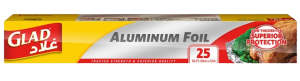 Glad Aluminum Foil New 1x25 Sq.ft