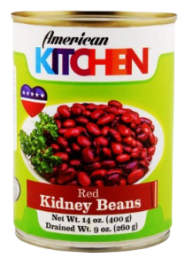 American Kitchen Red Kidney Beans Tri Pack 3x400gm