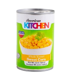 American Kitchen Whole Kernel Corn 25% Off 3x15oz