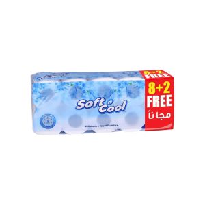 Soft Nc Toilet Roll 8+2 Fre 1x400s