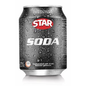 Star Soda Can Lemon 300ml