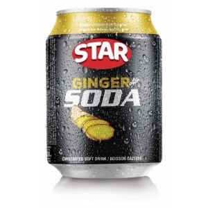 Star Soda Can Ginger 300ml