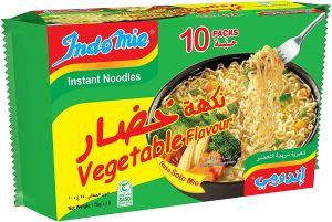 Indomie Vegetable Noodles 4 X 10 X 80gm